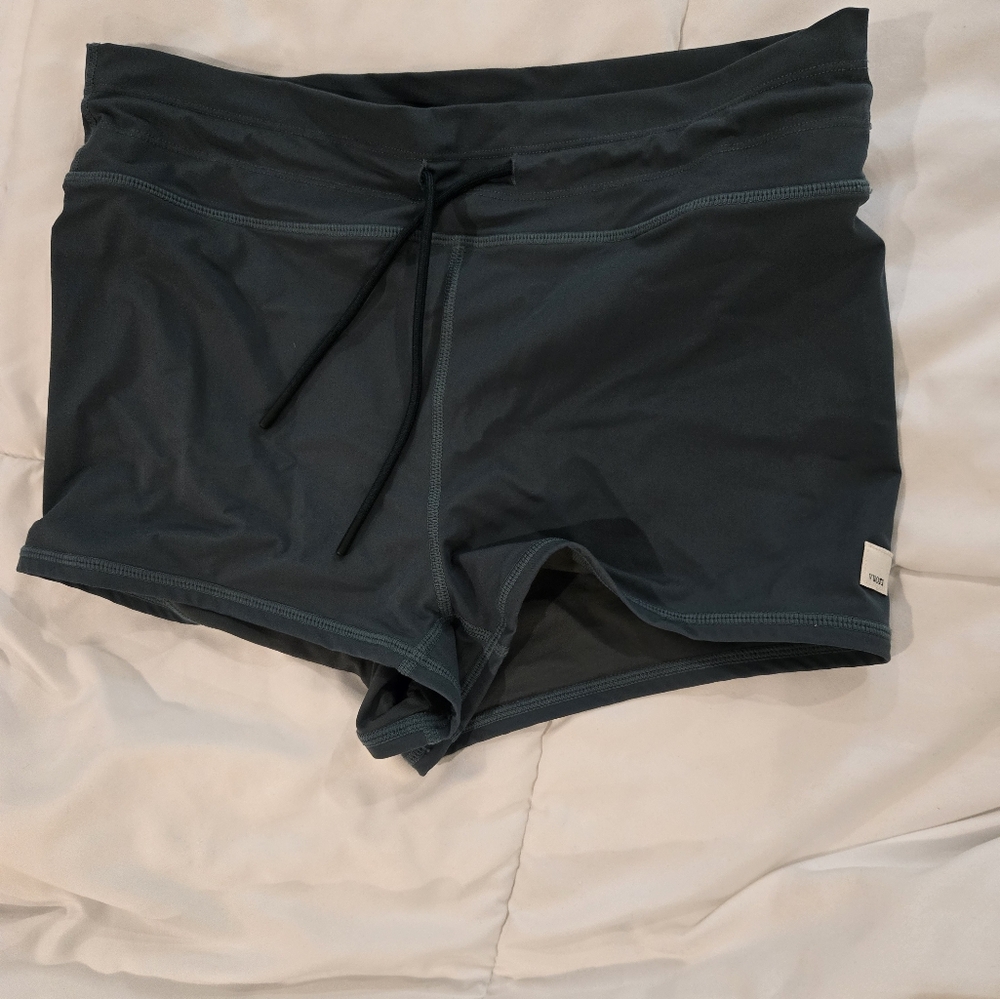 Vuori Aspen Green Swim Shorts